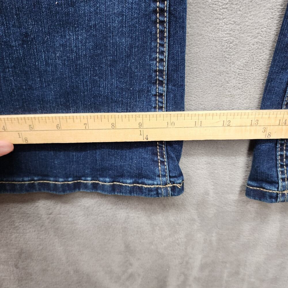 Maurices Jeans 16W Classic Flare Mid Rise Stretch Denim Dark Wash 38x30 NWT - Picture 14 of 16